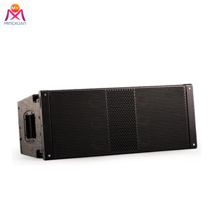 Outdoor 2x15'' three-way active line array speaker with dsp M-L6A
